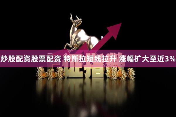 炒股配资股票配资 特斯拉短线拉升 涨幅扩大至近3%