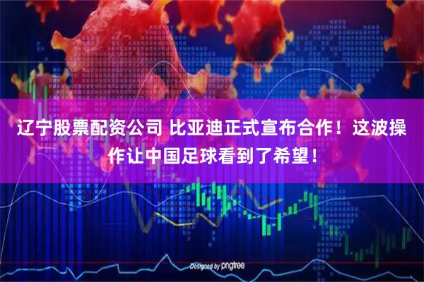 辽宁股票配资公司 比亚迪正式宣布合作！这波操作让中国足球看到了希望！